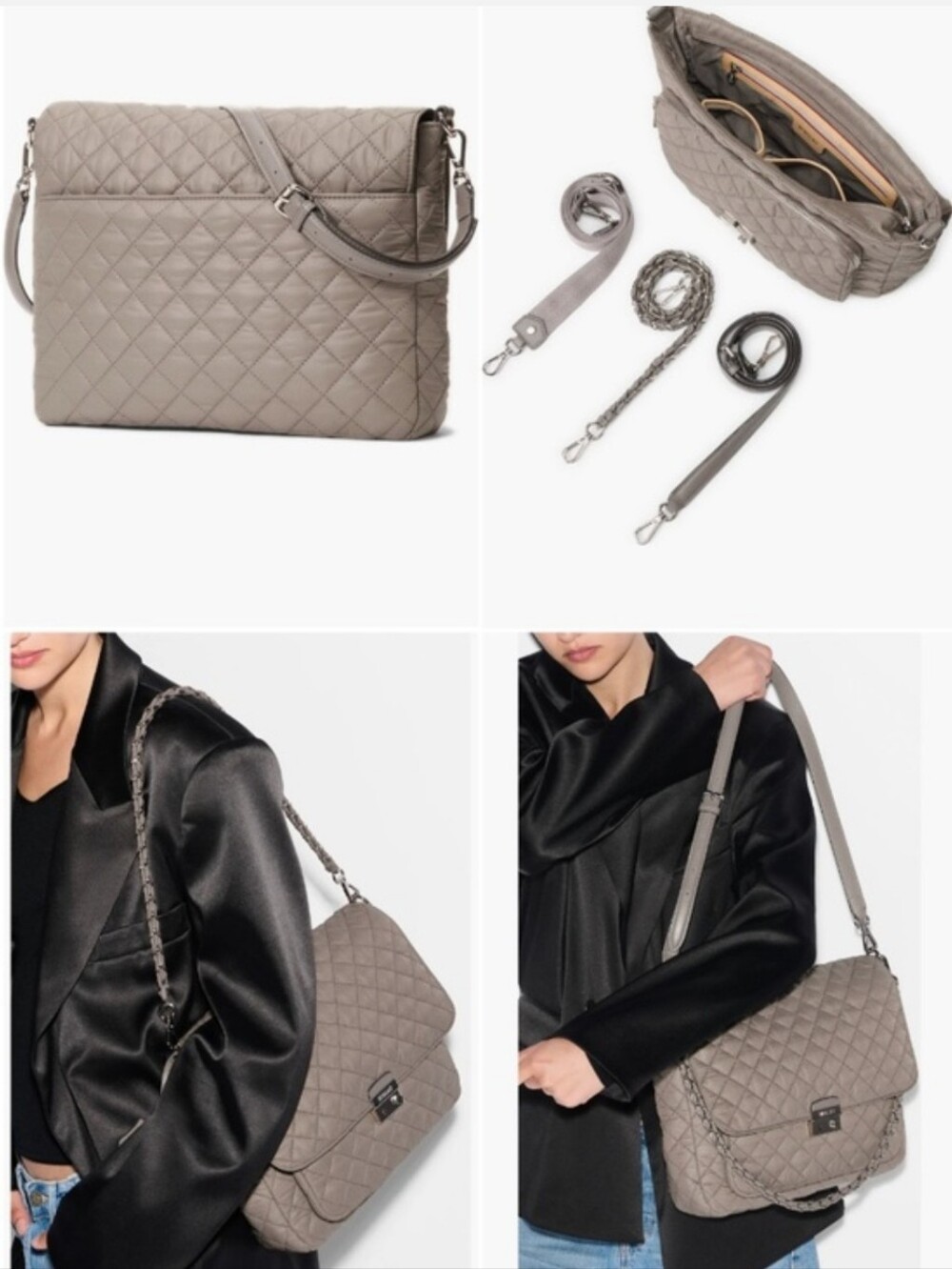 MZ Wallace Large Crosby Lock Crossbody Bag - Picture 2 of 15